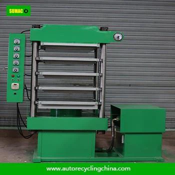 Rubber Floor Mat Tile Making Machine Heat Press