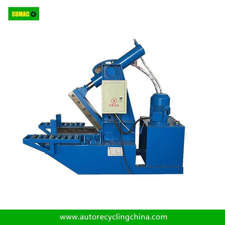 Scrap Tyre Recycling Cutter Machine