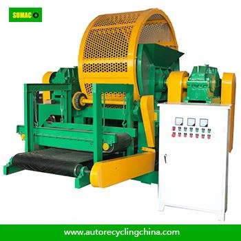 Double Shaft Scrap Tire Shredder